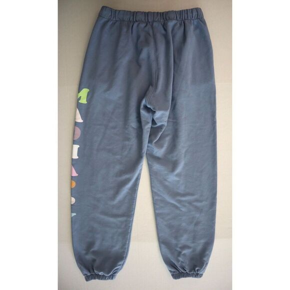 Madhappy ULWB02 Women's Sz L Frost Blue Pastels French Terry Jogger Sweatpants - Picture 2 of 12